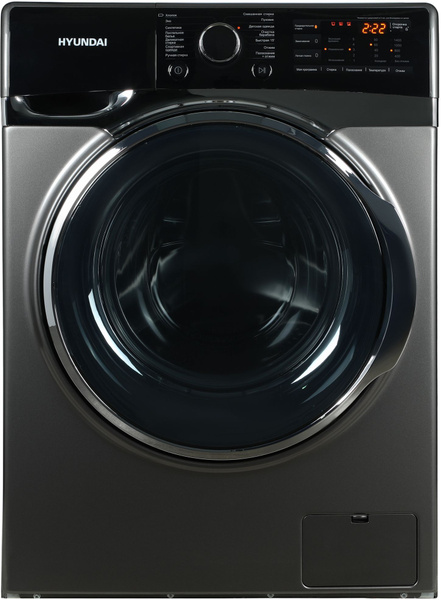 Стиральная машина Hyundai WFE8408, черный, темно-серый - купить по ...