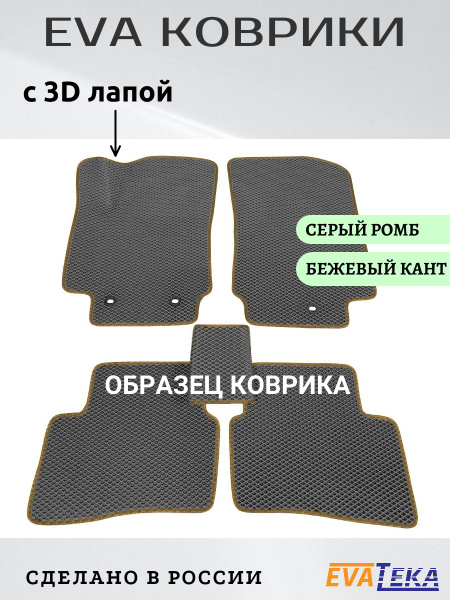 Характеристики Коврики ЕВА/ЭВА в салон Geely Coolray, Джили Кулрэй ...