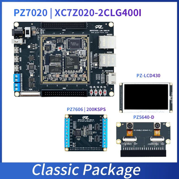 Оценочный комплект Puzhi 7020 Xilinx Zynq-7000 макетная плата SoC ...