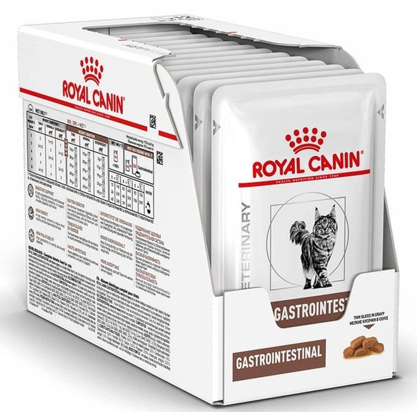 ROYAL CANIN GASTROINTESTINAL влажный корм для взрослых кошек всех пород ...