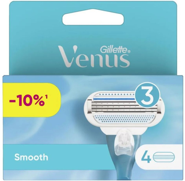 Сменные кассеты для женского бритвенного станка Gillette Venus, 3 ...
