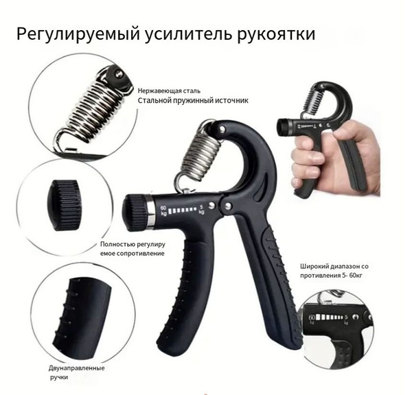 Эспандер Кистевой, max нагрузка 60 кг - купить по выгодной цене в ...