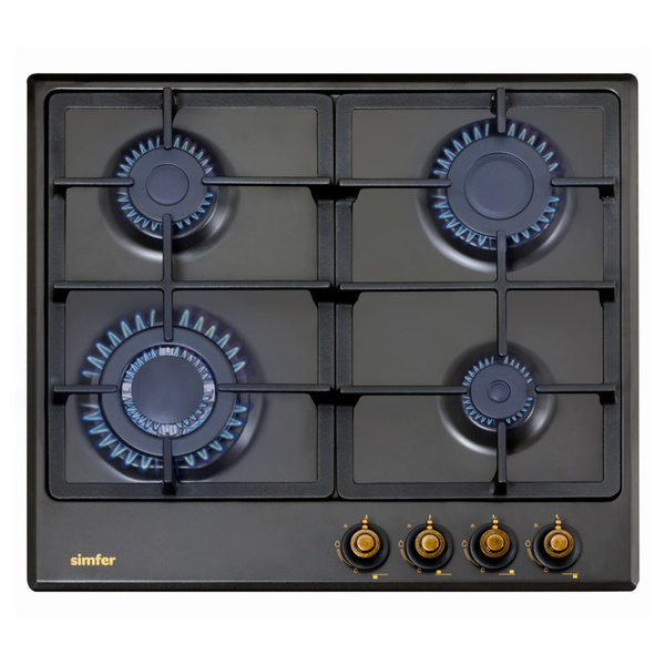 Газовая варочная поверхность Simfer H60V41L517 купить по низкой цене с ...
