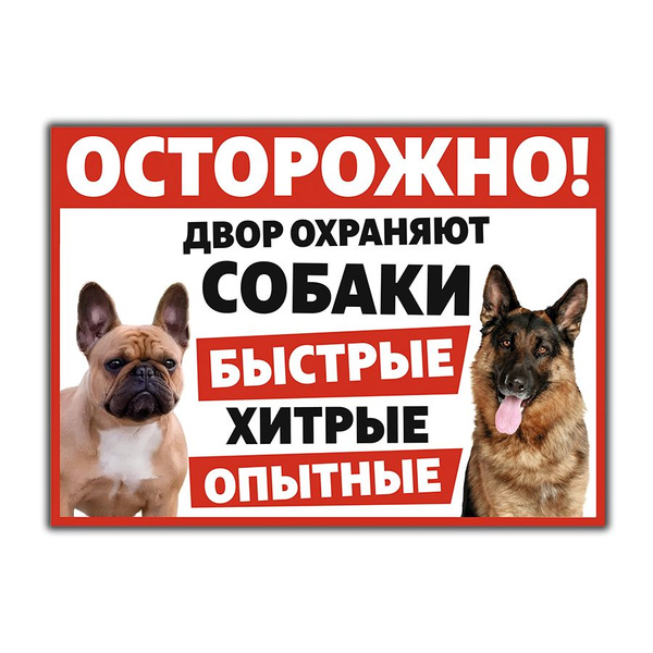 Характеристики Табличка, осторожно злая собака, прикол, на дверь, на ...