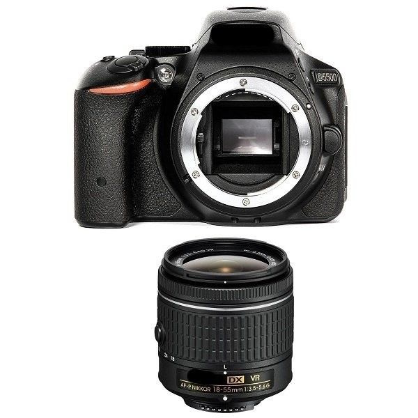 Зеркальный фотоаппарат Nikon D5500 kit 18-55mm - купить по низкой цене ...