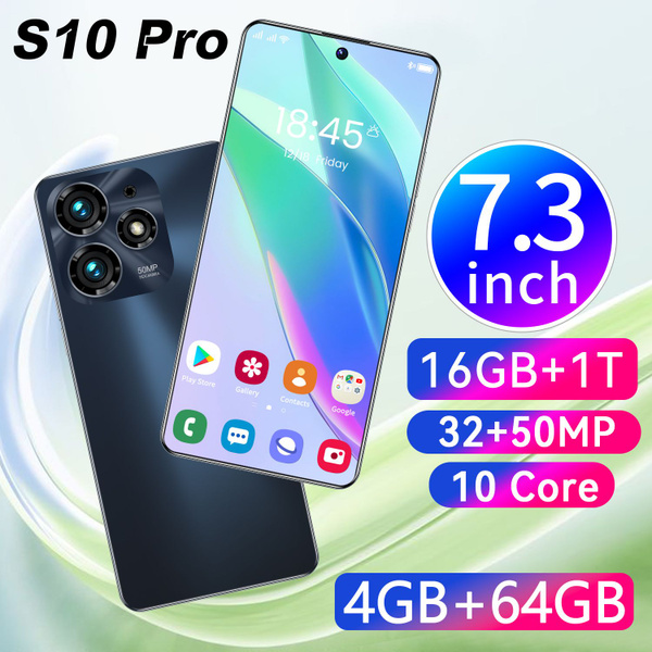 Смартфон Новый 2024 Android 13 с сенсорным экраном - S10Pro с ...