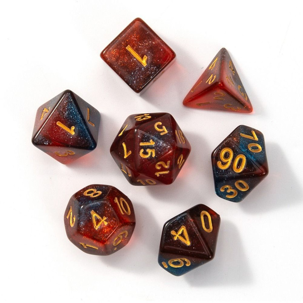 7Pcs/set DND кости - купить с доставкой по выгодным ценам в интернет ...