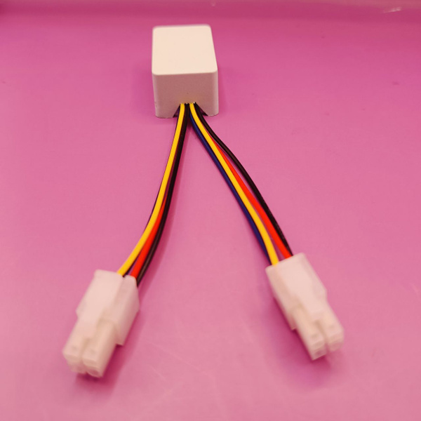 Эмулятор (обманка) вентилятора 4 пин квадрат (на 2 кулера) - купить ...