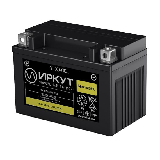 Аккумулятор для мототехники ИРКУТ YTZ14S-BS купить по выгодной цене в ...