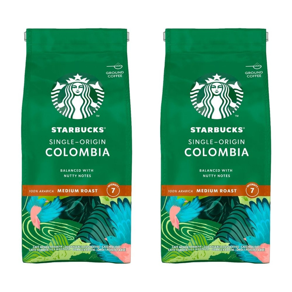 Кофе молотый Starbucks Single Origin Colombia, молотый кофе средней ...