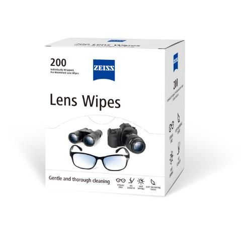 Влажные салфетки для очистки линз Zeiss, салфетки для очков, камеры ...