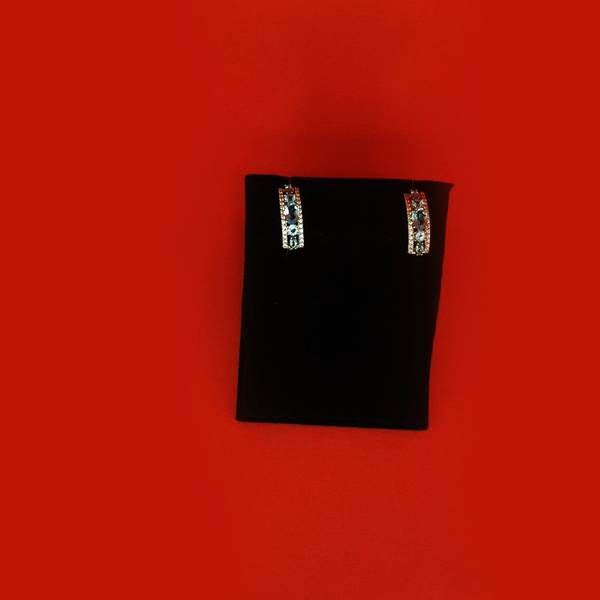 Крымский ювелирный завод Серьги ювелирные Золото красное 585 пробы ...