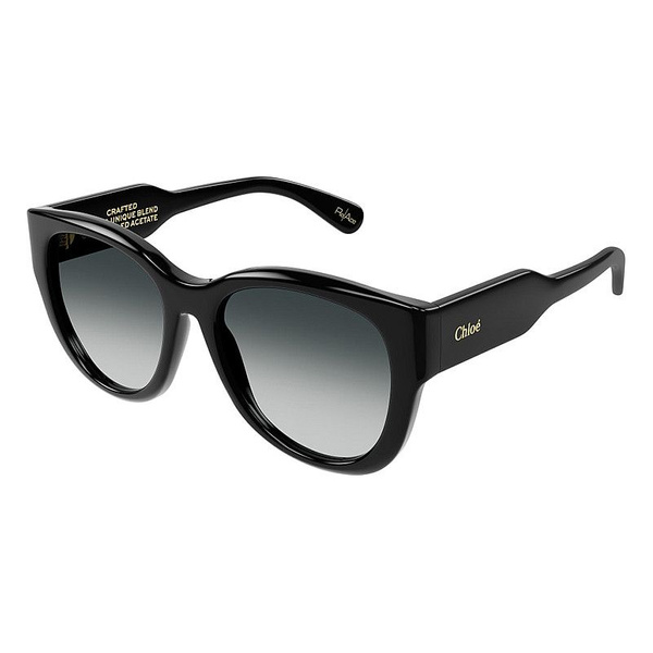 Солнцезащитные очки Chloe CH 0192/S 001 D55, женские черные - купить с ...