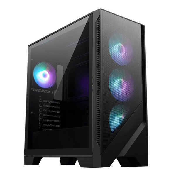 Корпус для ПК черный, Middle Tower, RGB, Mini-ITX, ATX MSI MAG FORGE ...