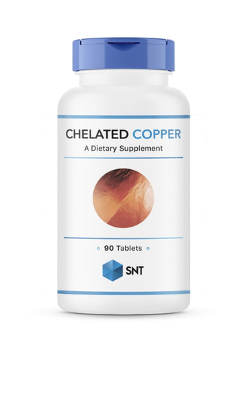 Глицинат Меди SNT Chelated Copper 150 таблеток - купить с доставкой по ...