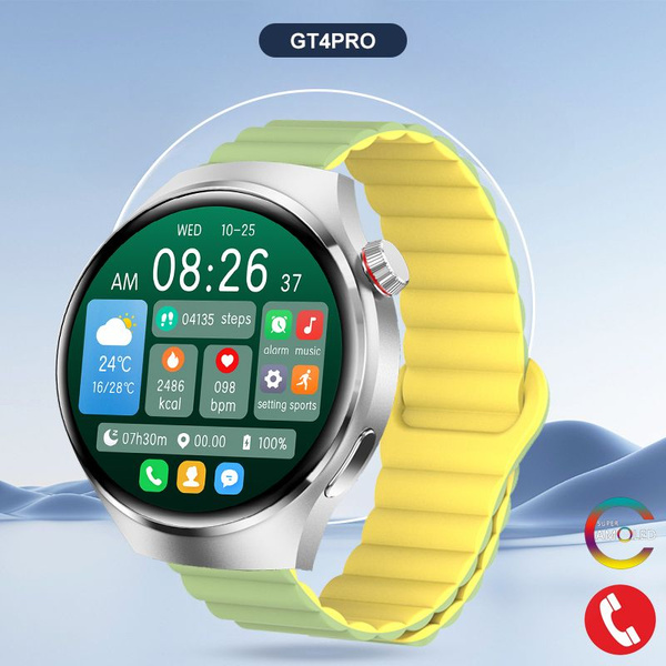 Купить смарт-часы SACOSDING Amoled Smart Watch 4 PRO, экран 1.62 ...