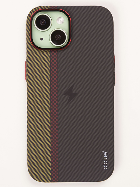 Чехол для iPhone 15 Piblue Protective Shell c MagSafe / Чехол для ...