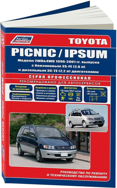 Руководство по Ремонту Toyota Ipsum