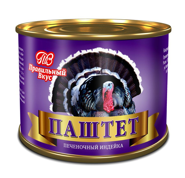 Паштет печеночный "Правильный Вкус" - купить с доставкой по выгодным ...