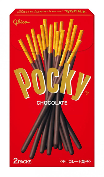 Палочки Glico Pocky палочки Шоколад классические, 72 гр. - купить с ...