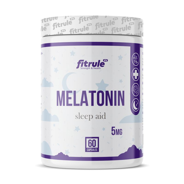 Мелатонин Fit Rule Melatonin 5 мг, 60 капсул - купить с доставкой по ...