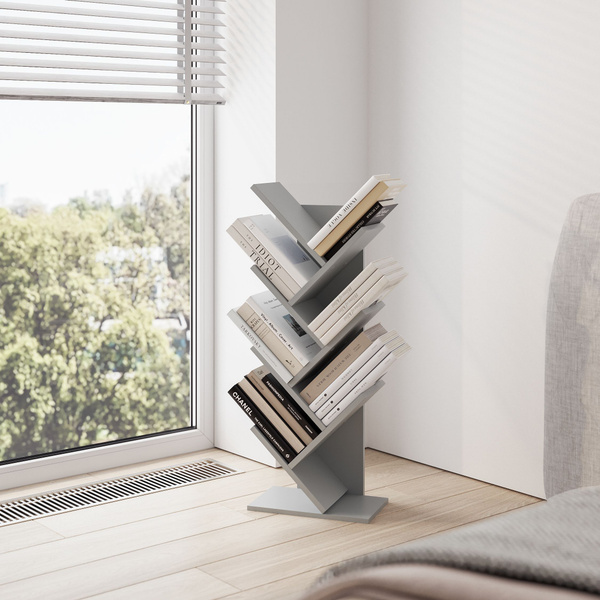 Характеристики Стеллаж Агния 6 секций для книг и учебников ко дню ...