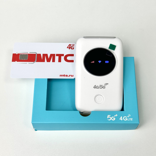 Переносной модем с WiFi и безлимитный 4G интернет (модем + SIM ...