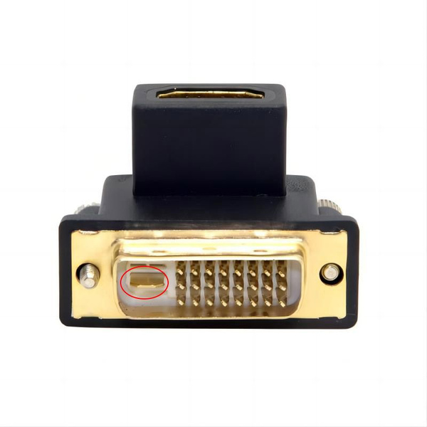 Переходник DVI (M) на HDMI (F) для компьютера HDTV видеокарты - купить ...