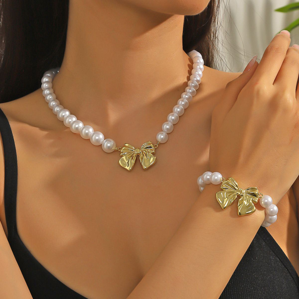 Swarovski Комплект украшений Жемчуг - купить с доставкой по выгодным ...
