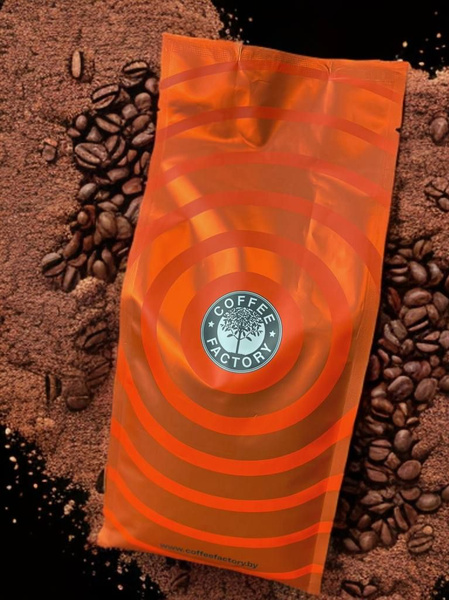 Кофе натуральный жареный 1000г "Coffee Factory" Доницетти (зерно ...