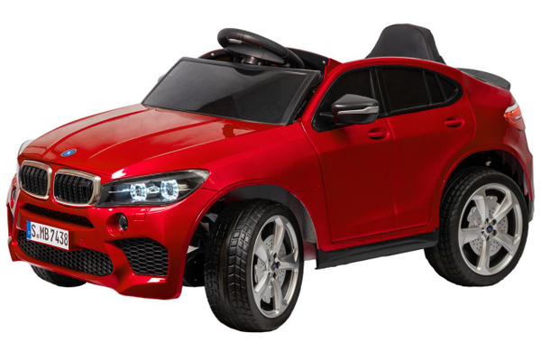 Детский электромобиль БМВ x6m 4x4 Красный глянец - купить с доставкой ...