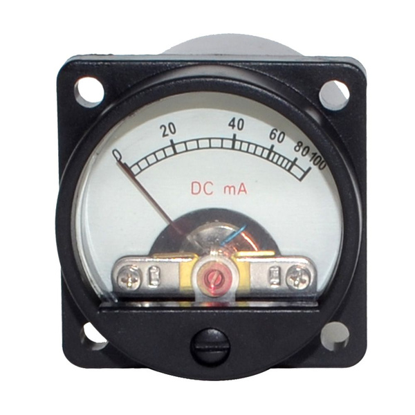 100mA аналоговый амперметр 34mm x 34mm - купить по выгодной цене в ...