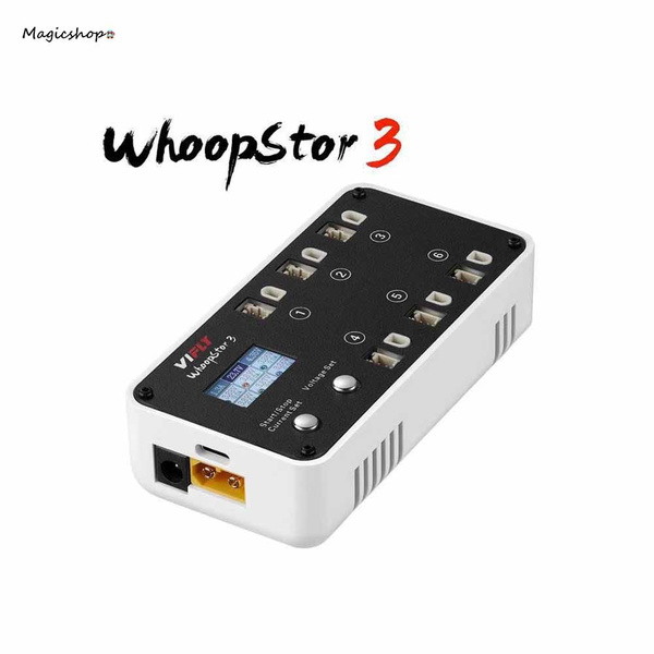 Новый VIFLY WhoopStor 3 V3 Белый 6 порт 1S LIPO LiHV Зарядное ...