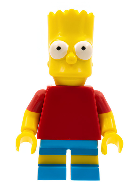 Минифигурка Lego Bart Simpson sim026 - купить с доставкой по выгодным ...