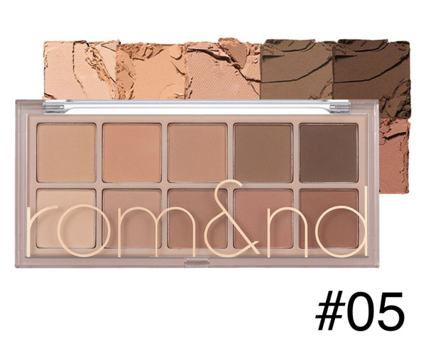 Большая палетка теней для век Rom&Nd Better Than Palette #05 - купить с ...