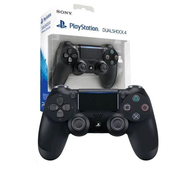 Геймпад PlayStation, для PlayStation, PlayStation 4, черный - купить по ...