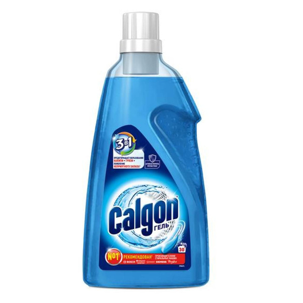 Средство для удаления накипи Calgon 3 в 1 гель 1500мл - купить с ...