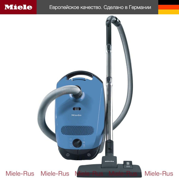 Характеристики Бытовой пылесос для дома Miele SBAD3 Classic C1 синий, с ...