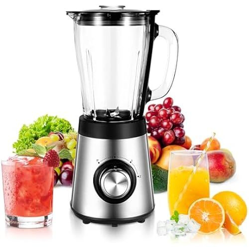 Блендер Настольный миксер Fine Life Pro 1,5 л Миксер для приготовления ...
