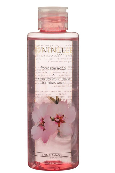 Ninelle Розовая вода для лица Skin Flamante, повышение эластичности и ...