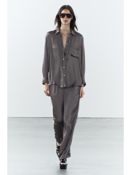 Блузка Zara - купить с доставкой по выгодным ценам в интернет-магазине ...