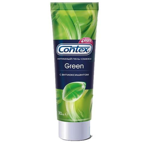 CONTEX Plus Гель-смазка Green с антиоксидантами 30мл - купить с ...