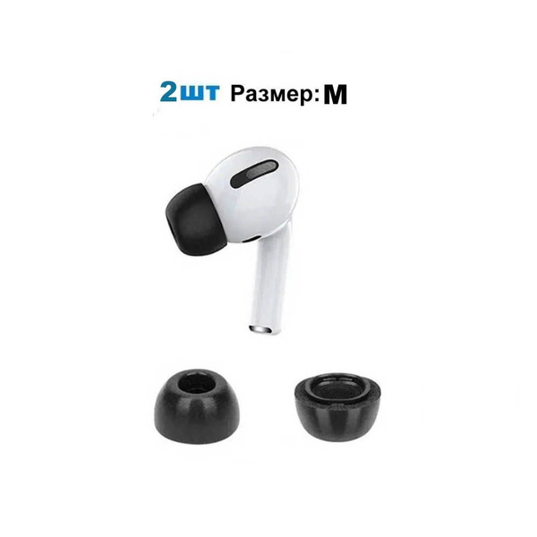 Пенные амбушюры для Airpods Pro / Pro2 насадки ( Размер M) - купить с ...