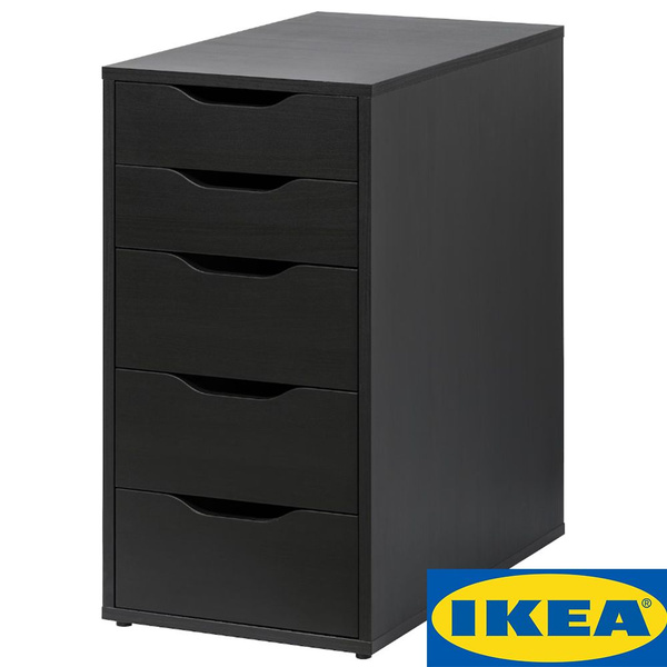 Комод IKEA Икеа АЛЕКС, 36x58x70 см, 5 ящ. - купить по выгодной цене в ...