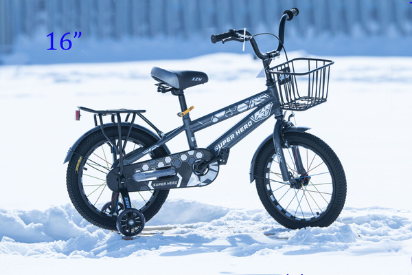 Велосипед двухколесный детский 16" рост 110-130 для мальчики XZH HERO ...