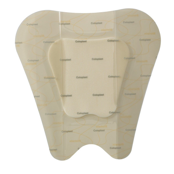 Biatain Биатен Повязка губчатая адгезивная на крестец 23x23 (5шт ...