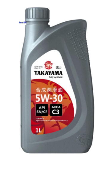 Масло моторное Takayama SAE 5W-30 API SN/СF С3 пластик синтетика 1л ...