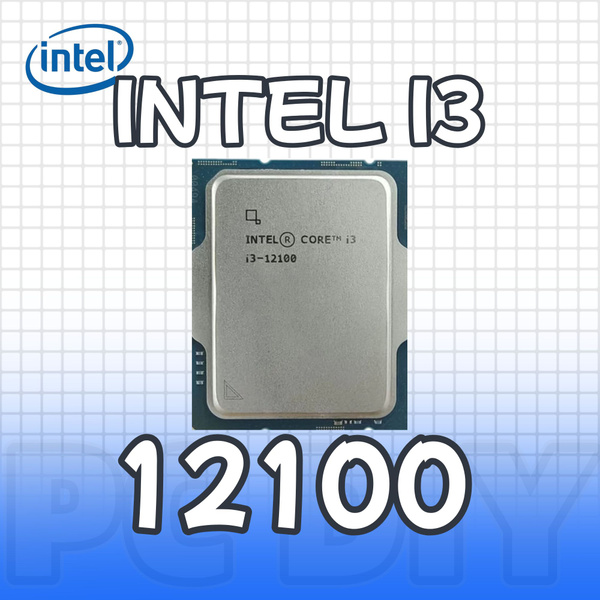 Процессор Intel INTEL I3 12100 OEM, OEM (без кулера), 4 яд., 3.3 ГГц ...