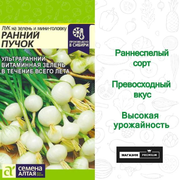 Лук Семена Алтая Зелень - купить по выгодным ценам в интернет-магазине ...