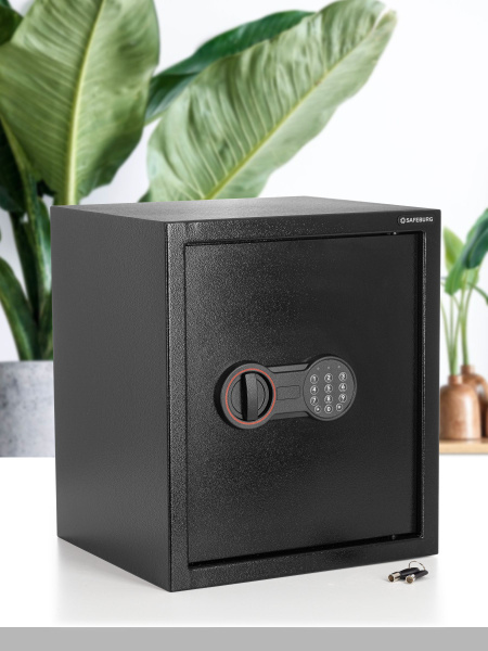 Сейф для денег с кодовым замком SB-400 BLACK купить c доставкой на OZON ...